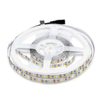 Cena par 1m_8W/m(800Lm/m) 0.66A/m LED Lente, V-TAC, ūdensnedroša IP20, 12V, silti balta gaisma 3000K
