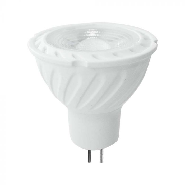 GU5.3 6W(455Lm) 12V, 110° LED лампа V-TAC SAMSUNG, MR16, IP20, 5 лет гарантии, 3000K яркий белый свет