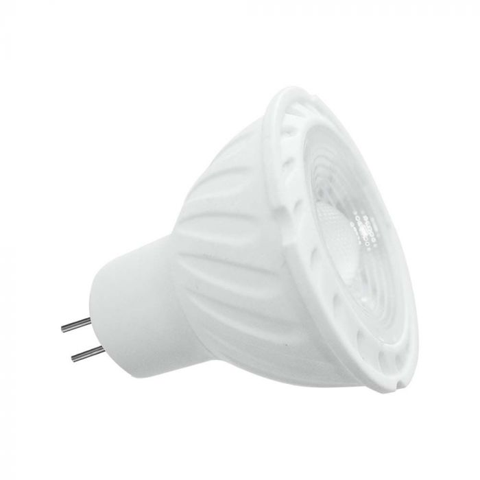 GU5.3 6W(455Lm) 12V, 110° LED лампа V-TAC SAMSUNG, MR16, IP20, 5 лет гарантии, 3000K яркий белый свет