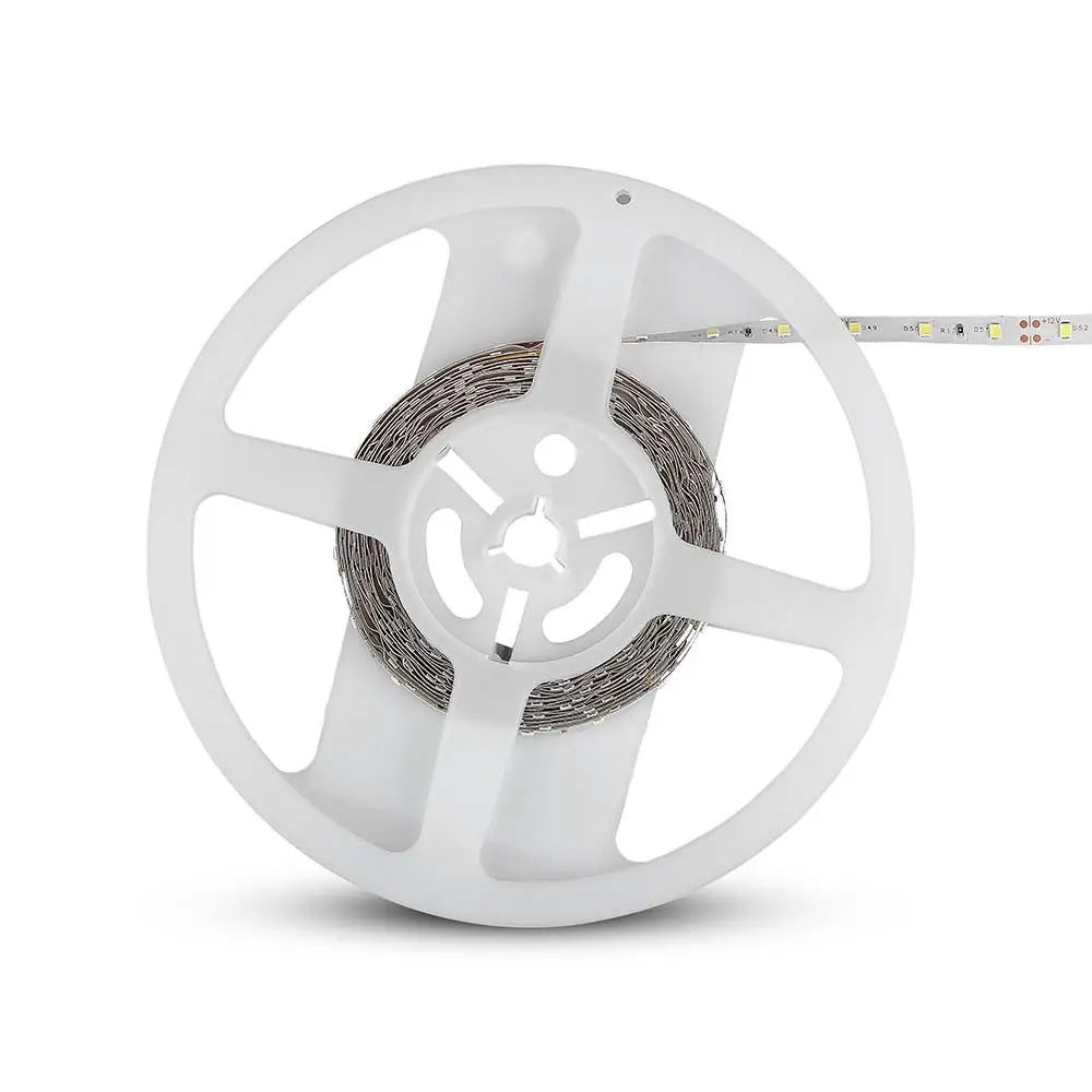 Cena par 1m_4.2W/m (420Lm/m) 0.35A/m LED lente, V-TAC, ūdensnedroša IP20, 12V, neitrāli balta gaisma 4000K