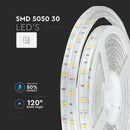 Price for 5m_4W/m(70Lm/m) 0.29A/m LED RGB Tape, V-TAC, waterproof IP65, 12V,