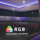 Цена за 1м7Вт/м(900Лм/м) 60 светодиодных лент, V-TAC, водонепроницаемость IP20, 12В, цветные RGB