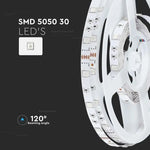 Cena par 1m_4W/m(500Lm/m) 0.5A/m LED Lente, V-TAC, ūdensnedroša IP20, 12V, RGB krāsaina