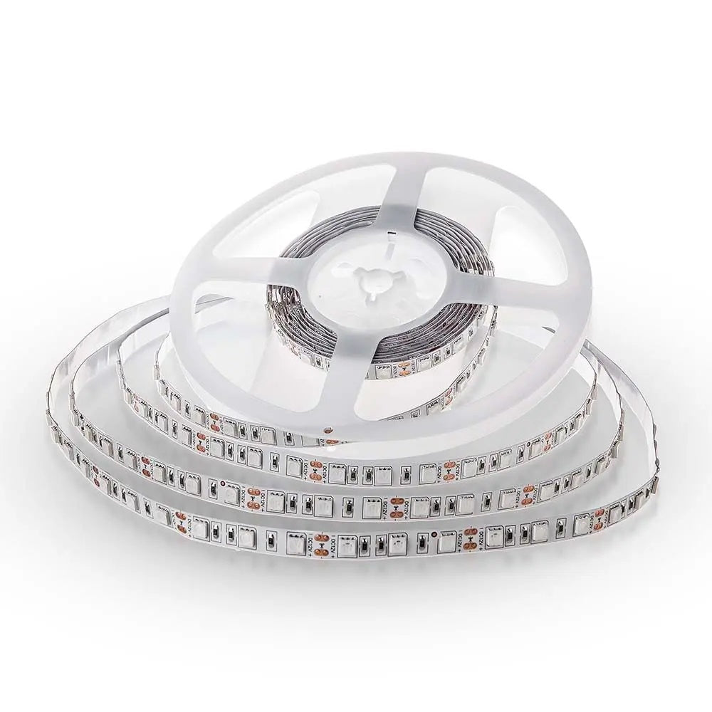 Cena par 1m_11W/m(900Lm/m) 0.9A/m LED Lente, V-TAC, ūdensnedroša IP20, 12V, auksti balta gaisma 6500K