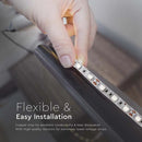 Cena par 1m_11W/m(900Lm/m) 0.9A/m LED Lente, V-TAC, ūdensnedroša IP20, 12V, neitrāli balta gaisma 4000K