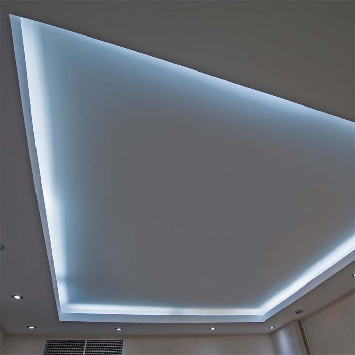 Price for 5m_6W/m(500Lm/m) 30 LED strip, 12V, V-TAC, IP65, warm white light 3000K