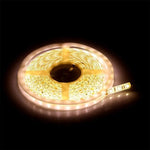 Cena par 5m_11W/m(900Lm/m) 0.9A/m 60 LED Lente, V-TAC, ūdensdroša IP65, 12V, neitrāli balta gaisma 4500K