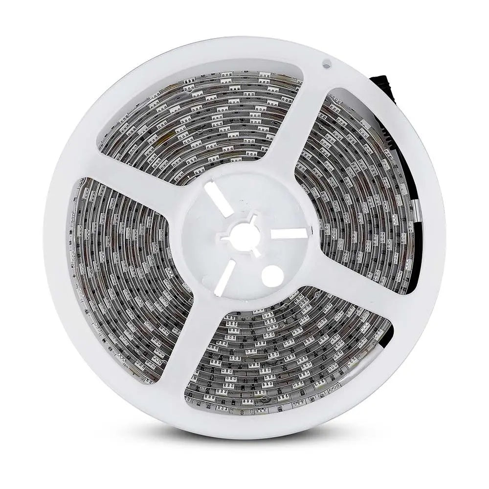 Hind 5m_7W/m(140Lm/m) 0.29A/m 60LED/m LED RGB lint, V-TAC, veekindel IP65, 12V