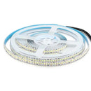 Cena par 1m_20W/m(2000Lm/m) 1.66A/m 240 LED Lente, V-TAC, ūdensnedroša IP20, 12V, silti balta gaisma 3000K