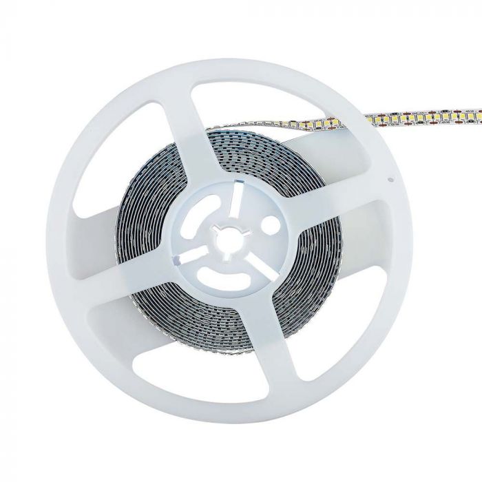 Cena par 1m_20W/m(2000Lm/m) 240 LED lente, 12V, V-TAC, IP20, neitrāli balta gaisma 4000K