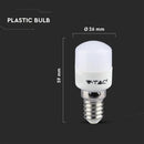 E14 2W(180Lm) LED-lampa V-TAC SAMSUNG, ST26, IP20, neutralvit 4000K