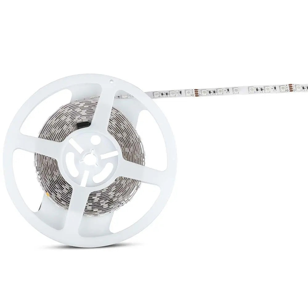 Price for 1m_10W/m(830Lm/m) 0.42A/m LED Tape, V-TAC, waterproof IP20, 24V, warm white light 3000K