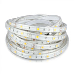 Cena par 5m_4.8W(500Lm) LED Lente, 12V, IP65 ūdensdroša, neitrāli balta gaisma 4000K