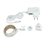 3.5W/m (350Lm/m) 12V LED ribad SMD 1.2m PIR anduriga, kaugus 2-5m, IP20 veekindel, dimmerdatav, 3 aastat garantiid, neutraalne valge valgus 4000K
