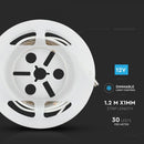 3,5Вт/м (350Лм/м) 12В светодиодная лента SMD 1,2м с PIR датчиком, расстояние 2-5м, IP20 водонепроницаемая, диммируемая, гарантия 3 года, нейтральный белый свет 4000К