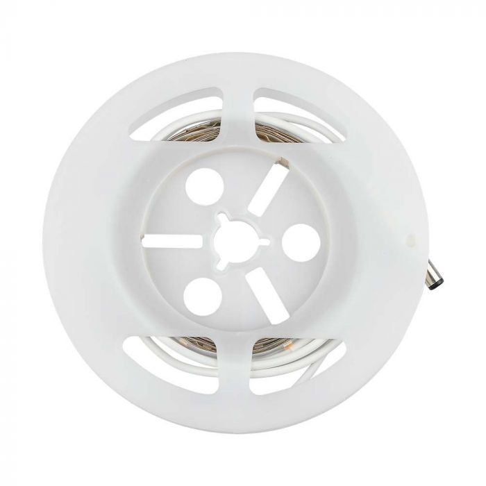 3,5Вт/м (350Лм/м) 12В светодиодная лента SMD 1,2м с PIR датчиком, расстояние 2-5м, IP20 водонепроницаемая, диммируемая, гарантия 3 года, нейтральный белый свет 4000К