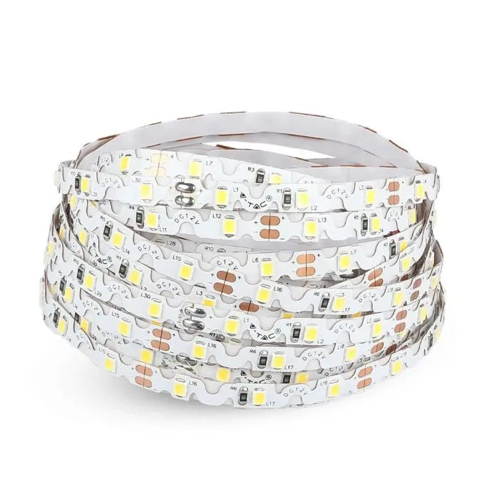 Pris per 1m_4,2W/m(420Lm/m) 60 LED Tape, V-TAC, vattentät IP20, 12V, neutralvitt ljus 4000K
