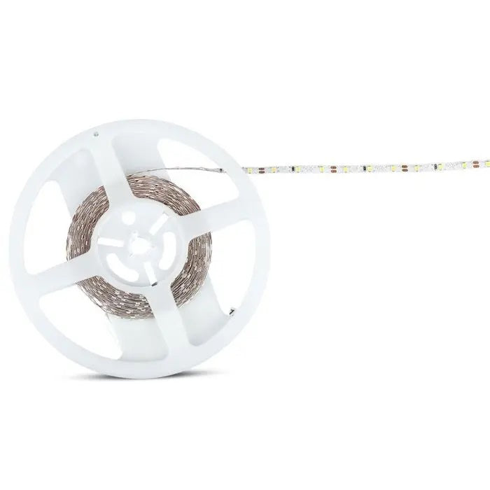 Pris per 1m_4,2W/m(420Lm/m) 60 LED Tape, V-TAC, vattentät IP20, 12V, neutralvitt ljus 4000K