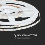 Pris per 1m_4,2W/m(420Lm/m) 60 LED Tape, V-TAC, vattentät IP20, 12V, neutralvitt ljus 4000K