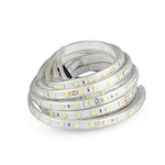 Cena par 5m_10W/m(830Lm/m) 0.42A/m LED Lente, V-TAC, ūdensdroša IP65, 24V, silti balta gaisma 3000K
