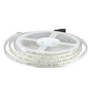 Cena par 1m_10W/m(830Lm/m) 0.42A/m 60 LED Lente, V-TAC, ūdensdroša IP65, 24V, auksti balta gaisma 6500K