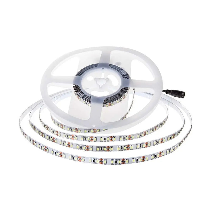 Cena par 1m_12W/m(1680Lm/m) 0.5A/m LED Lente, V-TAC, ūdensnedroša IP20, 24V, silti balta gaisma 3000K