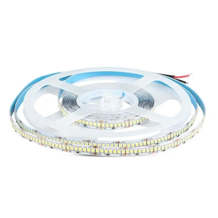 Cena par 1m_18W/m(2430Lm/m) 0.75A/m 238 LED Lente, V-TAC, ūdensnedroša IP20, 24V, auksti balta gaisma 6400K