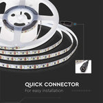 Hind 1m_8W/m(750Lm/m) 0.31A/m 120 LED lint, V-TAC, veekindel IP20, 24V, külmvalge valgus 6500K