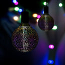 E27 3W LED decorative Bulb, G125, IP20, warm white light 3000K