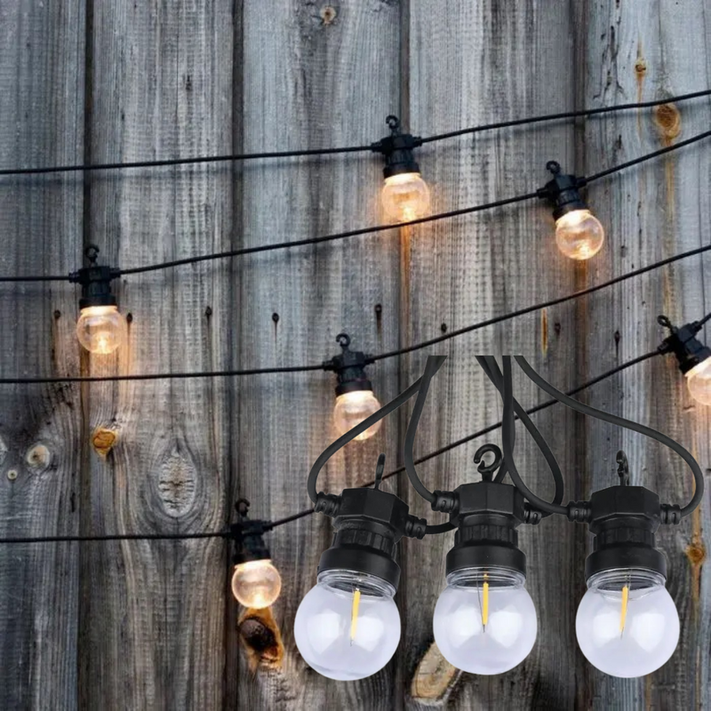 5m 0.4W/spuldze(550Lm) LED virtene, V-TAC, IP44, 270°, silti balta gaisma 3000K