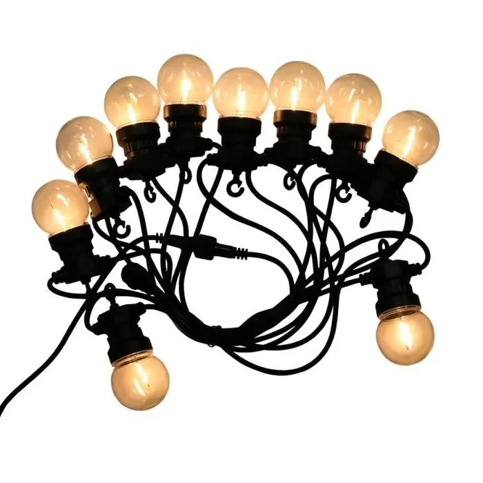 5m LED valgusvihik 10 pirniga iga 50cm tagant 0.4W/pirn (550Lm), V-TAC, IP44, 270°, soe valge valgus 3000K