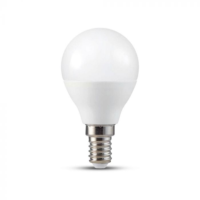 E14 4.8W(450Lm) LED SMART Bulb P45, V-TAC, compatible with Amazon Alexa and Google Home applications, RGB+WW+CW