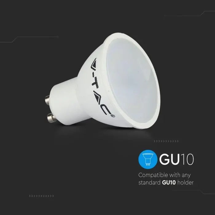 GU10 5.5W(420Lm) Spuldze, ar RF,  V-TAC, RGB+3000K