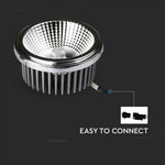AR111 20W(1800) LED-lampa med reflektor och variabel spridningsvinkel 40-20°, IP20, kallvit 6400K