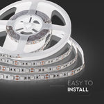 Цена на 1m_10.8W(1000Lm) светодиодная лента, 60 диодов, водонепроницаемая, IP20, V-TAC, КРАСНЫЙ свет