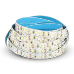 Price for 1m_12W/m(1320Lm/m) LED Tape, SMD2835, 0.5A/m, V-TAC SAMSUNG, waterproof IP20, 12V, neutral white light 4000K