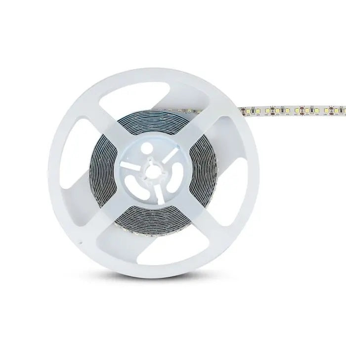 Price for 1m_12W/m(1320Lm/m) LED Tape, SMD2835, 0.5A/m, V-TAC SAMSUNG, waterproof IP20, 12V, neutral white light 4000K