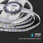 Price for 1m_4.8W(500Lm) LED Tape, 30 diodes SMD5050, waterproof IP20, V-TAC, warm white light 3000K
