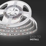 Cena par 1m_11W/m(1000Lm) LED Lente, 60 diodes, SMD5050, ūdensnedroša IP20, V-TAC, ZILA gaisma