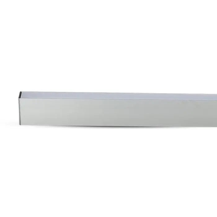 119,4cm_40W(3300Lm) LED iekarams lineārais gaismeklis, V-TAC SAMSUNG, IP20, sudraba, neitrāli balta gaisma 4000K