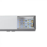 40W(3590Lm) LED Linjär armatur, pendel, vit, V-TAC SAMSUNG, dimbar, garanti 5 år, neutralvit 4000K
