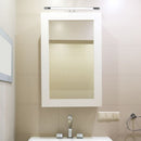 8W(580Lm) LED Wall lamp 50cm, chromed metal, V-TAC, IP20, neutral white light 4000K