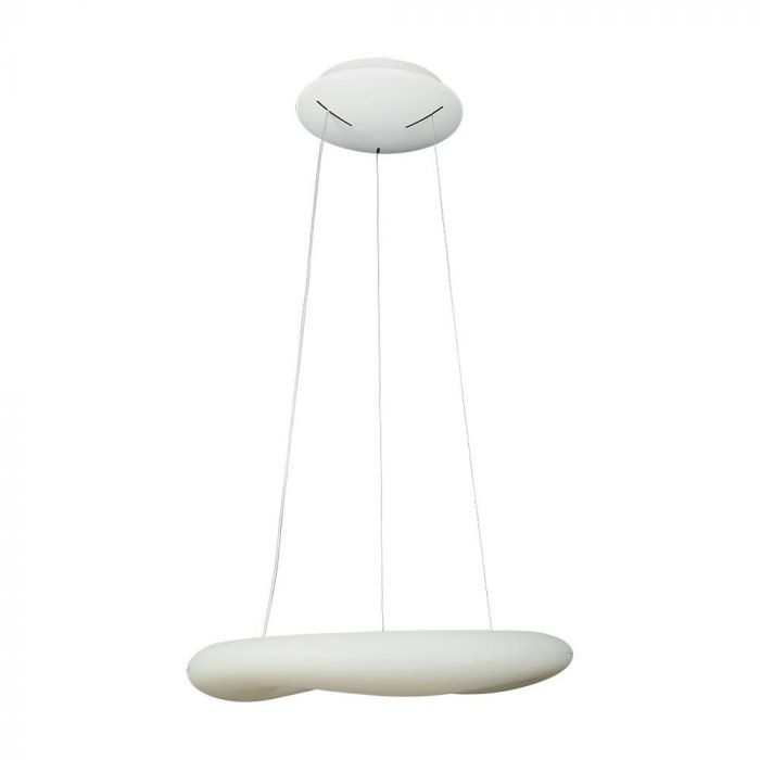 38W(3900Lm) LED gaismeklis, apaļš, gaismas maiņa, V-TAC, dimmējams