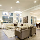 38W(3900Lm) LED gaismeklis, apaļš, gaismas maiņa, V-TAC, dimmējams