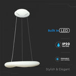 38W(3900Lm) LED-armatur, rund, ljusskiftande, V-TAC, dimbar