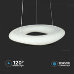 38W(3900Lm) LED-armatur, rund, ljusskiftande, V-TAC, dimbar