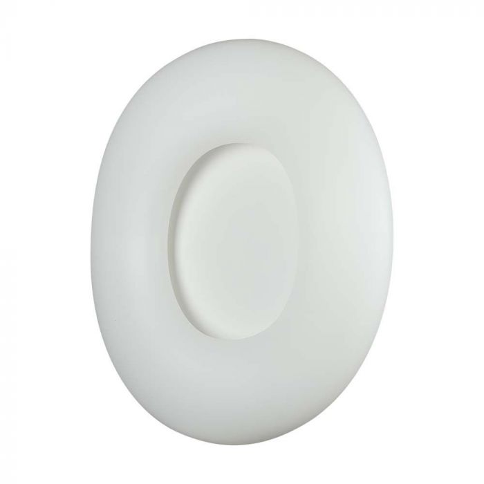 82W (8500Lm) LED-kupolarmatur, vit, rund, IP20, dimbar, V-TAC