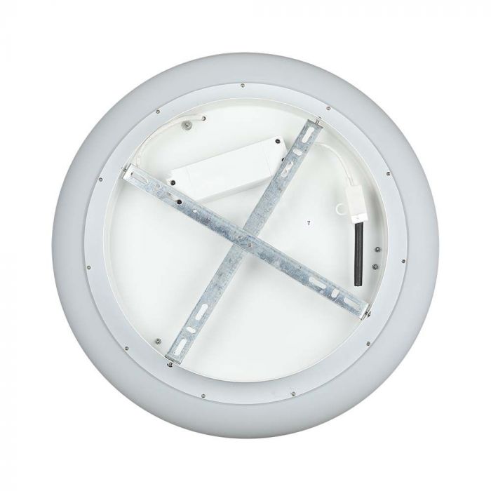 78W (8500Lm) LED Kupolveida gaismeklis, balts, apaļš, IP20, dimmējams, V-TAC