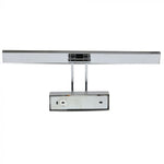 8W(380Lm) LED-spegelarmatur 45,5cm, V-TAC, IP20, krom, neutralvit 4000K