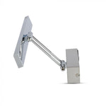 8W(380Lm) LED-spegelarmatur 45,5cm, V-TAC, IP20, krom, varmvit 3000K